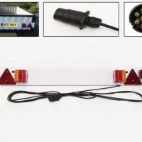 Barra trayler con luz led